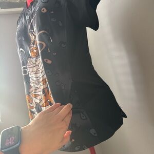 Glow in the dark Scooby doo scrub top